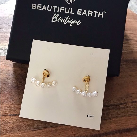 Priscilla Pearl Earrings - Picture 2 of 2